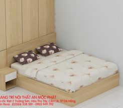 Vẽ giường ngủ nhà A Hùng khu chung cư