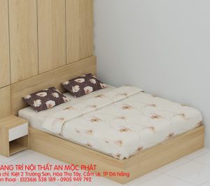 Vẽ giường ngủ nhà A Hùng khu chung cư